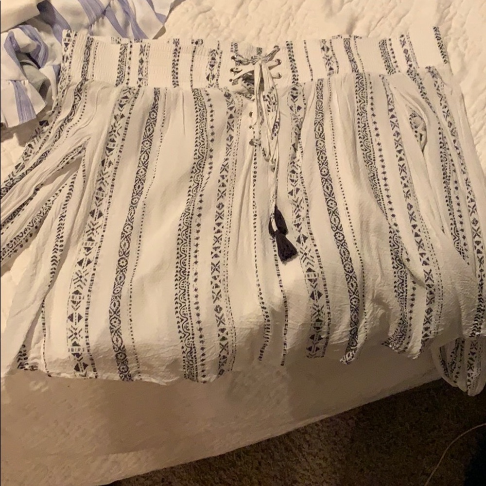 F21 off the shoulder top